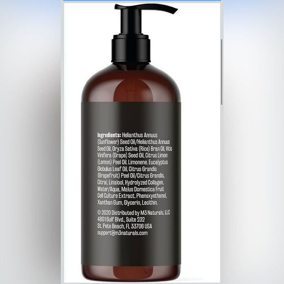 M3 Naturals Anti-Cellulite Massage Oil 🌺 NEW 🌺 8 fl oz - Picture 2 of 7